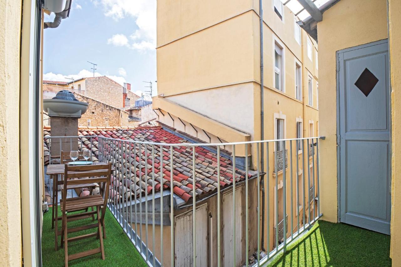 L'Oasis De La Comedie, Au Centre Historique, Parking Prive, Climatisation & Wifi モンペリエ エクステリア 写真